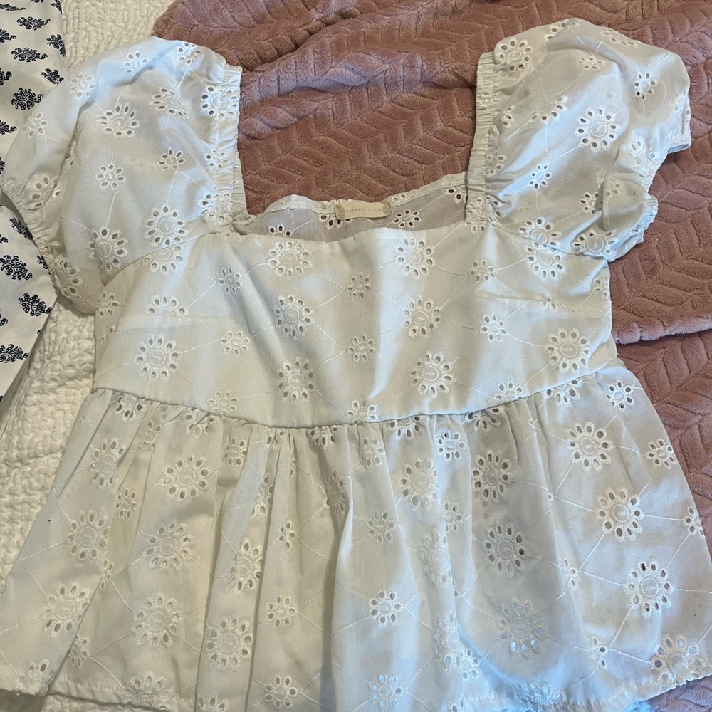 Women’s white blouse